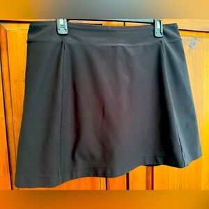 Lady Hagen Black Skort - Golf/Pickleball/tennis. Compression material XL (14–16)